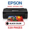 EPSON Artisan_1430 - BLACK INK
