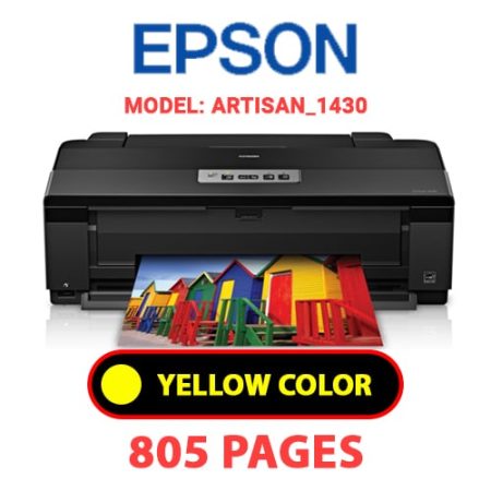 EPSON Artisan_1430 - YELLOW INK