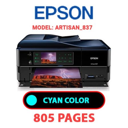 EPSON Artisan_837 - CYAN (BLUE) INK