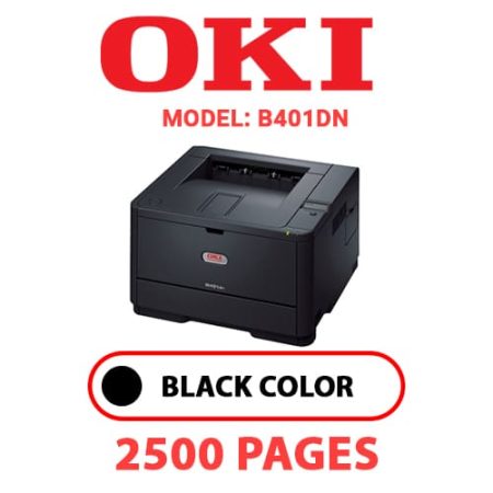 OKI B401DN - BLACK TONER