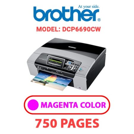 BROTHER DCP6690CW - MAGENTA INK