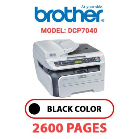 BROTHER DCP7040 - BLACK TONER