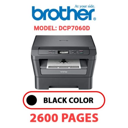 BROTHER DCP7060D - BLACK TONER