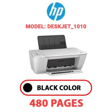 HP Deskjet_1010 - BLACK INK