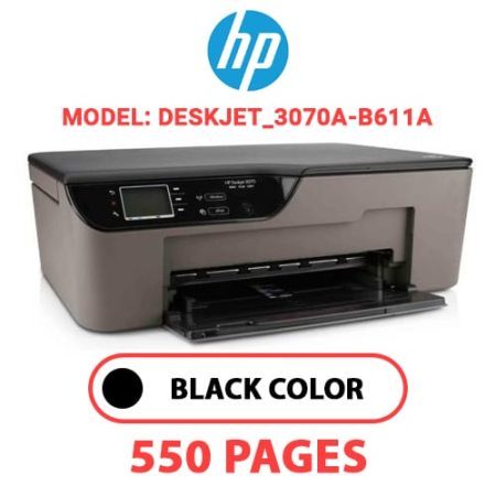 HP Deskjet_3070A-B611a - BLACK INK