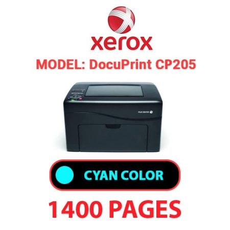XEROX DocuPrint CP205 - Cyan Toner Cartridge
