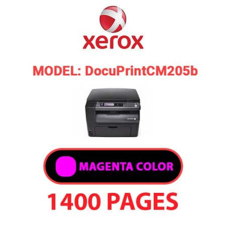 XEROX DocuPrintCM205b - Magenta Toner Cartridge