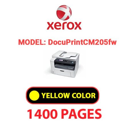 XEROX DocuPrint CM205fw - Yellow Toner Cartridge