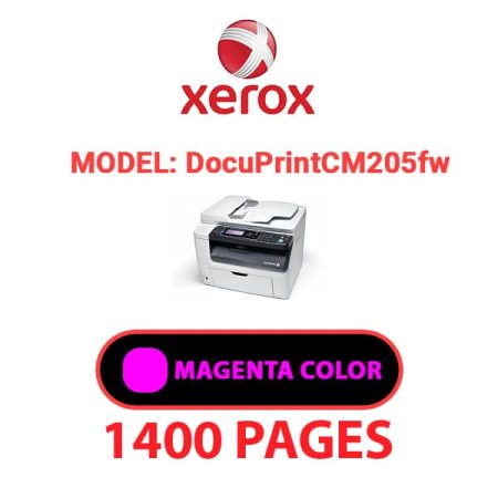 XEROX DocuPrint CM205fw - Magenta Toner Cartridge