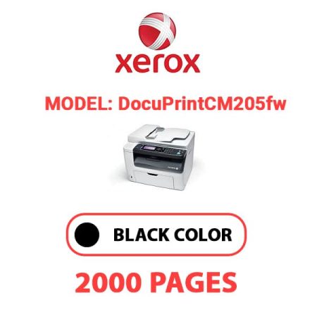XEROX DocuPrint CM205fw - Black Toner Cartridge