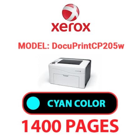 XEROX DocuPrint CP205w - Cyan Toner Cartridge