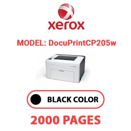 XEROX DocuPrint CP205w - Black Toner Cartridge