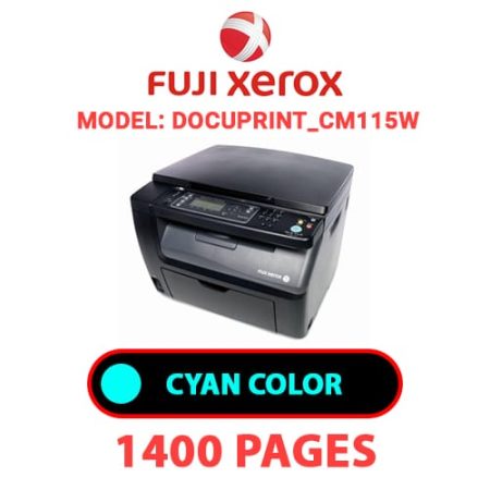FUJI XEROX DocuPrint_CM115W -  CYAN TONER