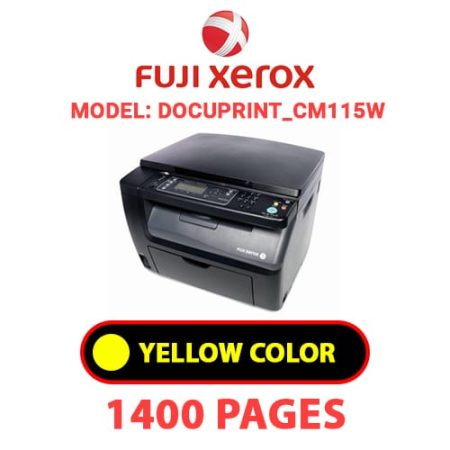 FUJI XEROX DocuPrint_CM115W -  YELLOW TONER