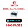 XEROX DocuPrint CM215fw - Cyan Toner Cartridge