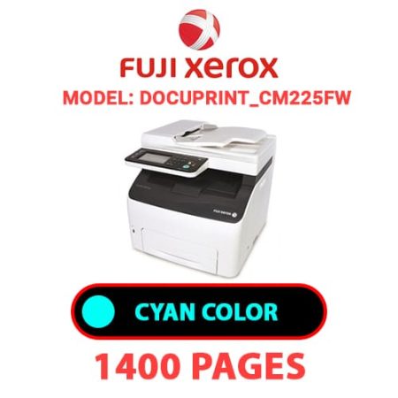 FUJI XEROX DocuPrint_CM225FW -  CYAN TONER