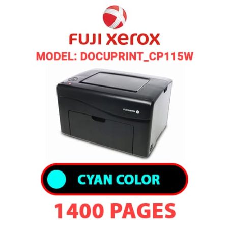 FUJI XEROX DocuPrint_CP115W -  CYAN TONER