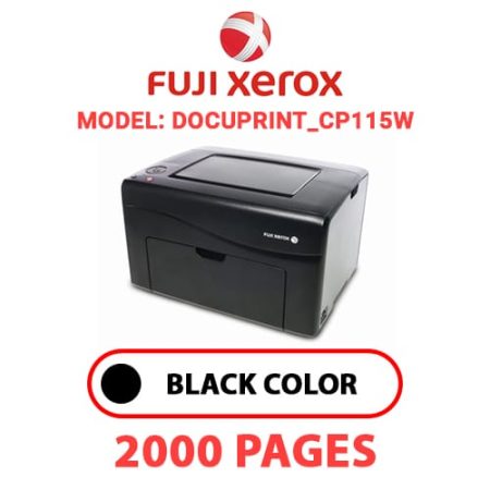 FUJI XEROX DocuPrint_CP115W -  BLACK TONER