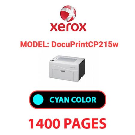XEROX DocuPrint CP215w - Cyan Toner Cartridge