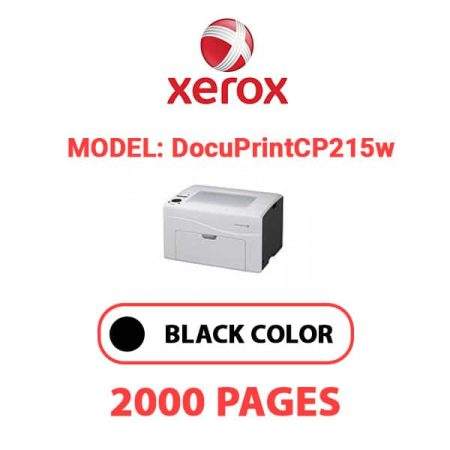 XEROX DocuPrint CP215w - Black Toner Cartridge