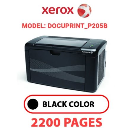 XEROX DocuPrint_P205b -  BLACK TONER