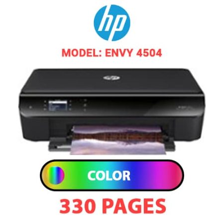 HP ENVY 4504 - COLOR INK