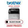 BROTHER FAX2950 - BLACK TONER
