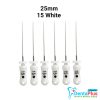 K Files - 6pcs/pkt - 25-mm - 15-white