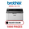 BROTHER HL1110 -  BLACK TONER