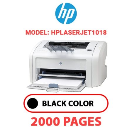 HP HPLaserJet1018 -  BLACK TONER