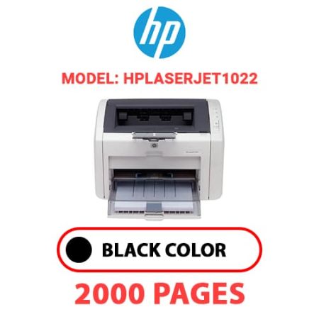 HP HPLaserJet1022 -  BLACK TONER