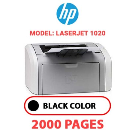 HP LaserJet 1020 -  BLACK TONER