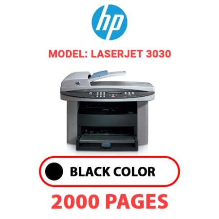 HP LaserJet 3030 -  BLACK TONER