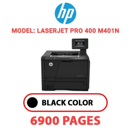 HP LaserJet Pro 400 M401n -  BLACK TONER