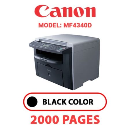 CANON MF4340D -  BLACK TONER