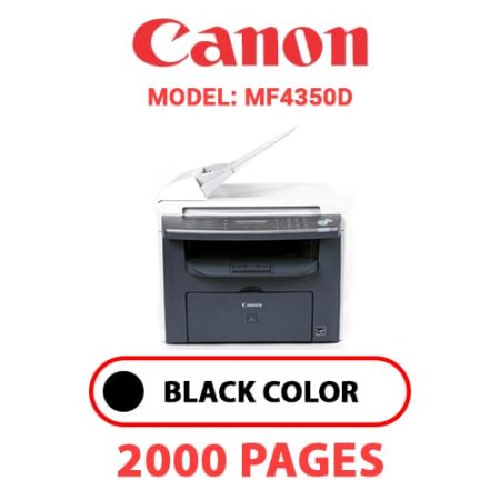 CANON MF4350D -  BLACK TONER