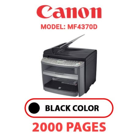 CANON MF4370D -  BLACK TONER