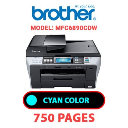 BROTHER MFC6890CDW - CYAN INK