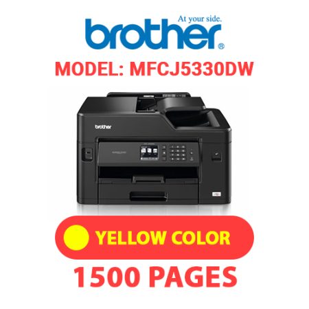 BROTHER MFCJ5330DW PRINTER - YELLOW INK