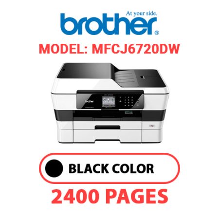 BROTHER MFCJ6720DW PRINTER - BLACK INK