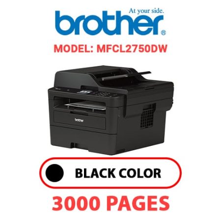 BROTHER MFCL2750DW - BLACK TONER