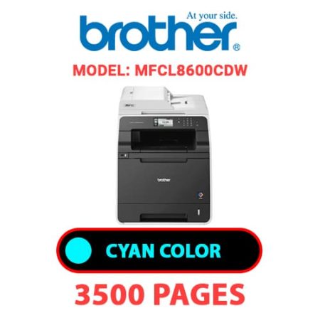BROTHER MFCL8600CDW - CYAN TONER