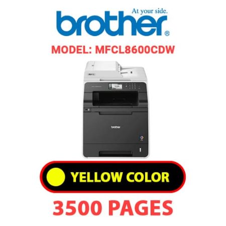 BROTHER MFCL8600CDW - YELLOW TONER