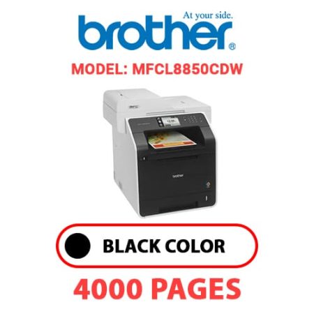 BROTHER MFCL8850CDW- BLACK TONER