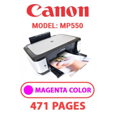 CANON MP550 PRINTER - MAGENTA INK