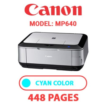 CANON MP630 PRINTER - CYAN INK