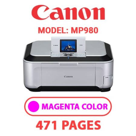 CANON MP980 PRINTER - MAGENTA INK