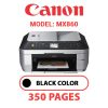 CANON MX860 PRINTER - BLACK INK