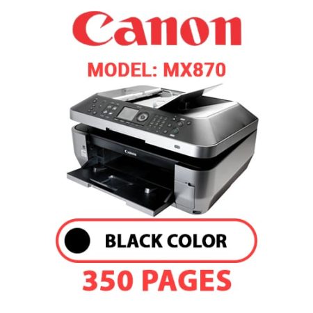 CANON MX870 PRINTER - BLACK INK