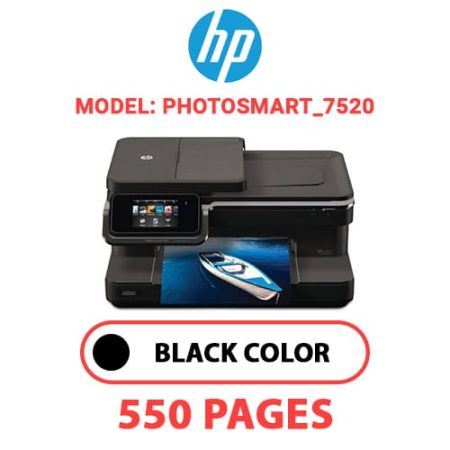 HP Photosmart_7520 - BLACK INK